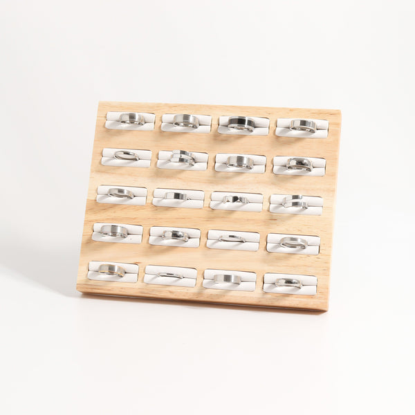 Customizable Steel Band Ring