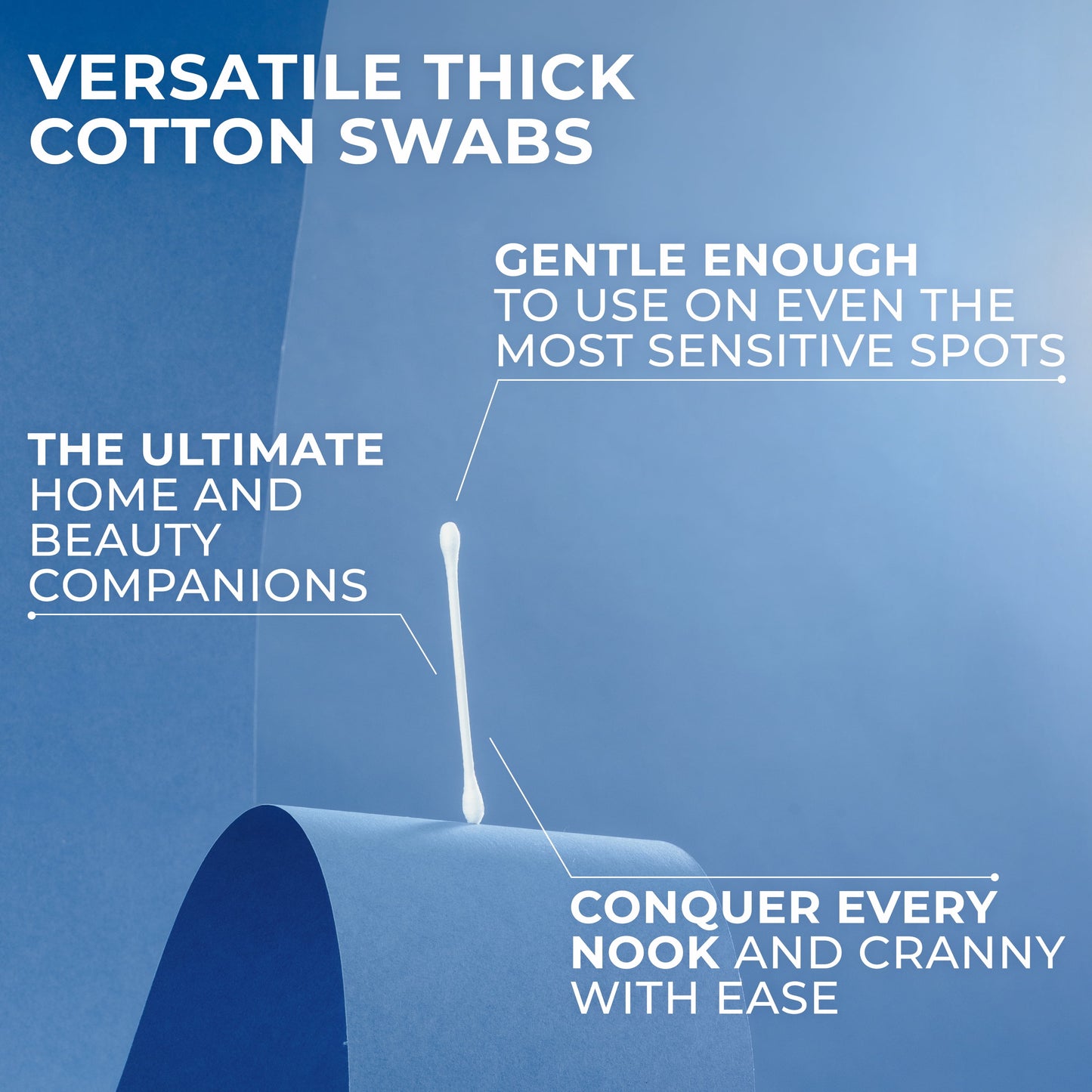 Q-tips Cotton Swabs, Original, For Home, First Aid and Beauty, 100% Cotton, 500 Count
