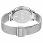 Titan 1806SM04 Elmnt Midnight Blue Dial Stainless Steel Strap Men Watch