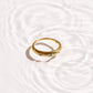 Starburst Crystal Band Ring