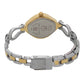 Titan Quartz Analog White Dial Stainless Steel Strap Watch for Women