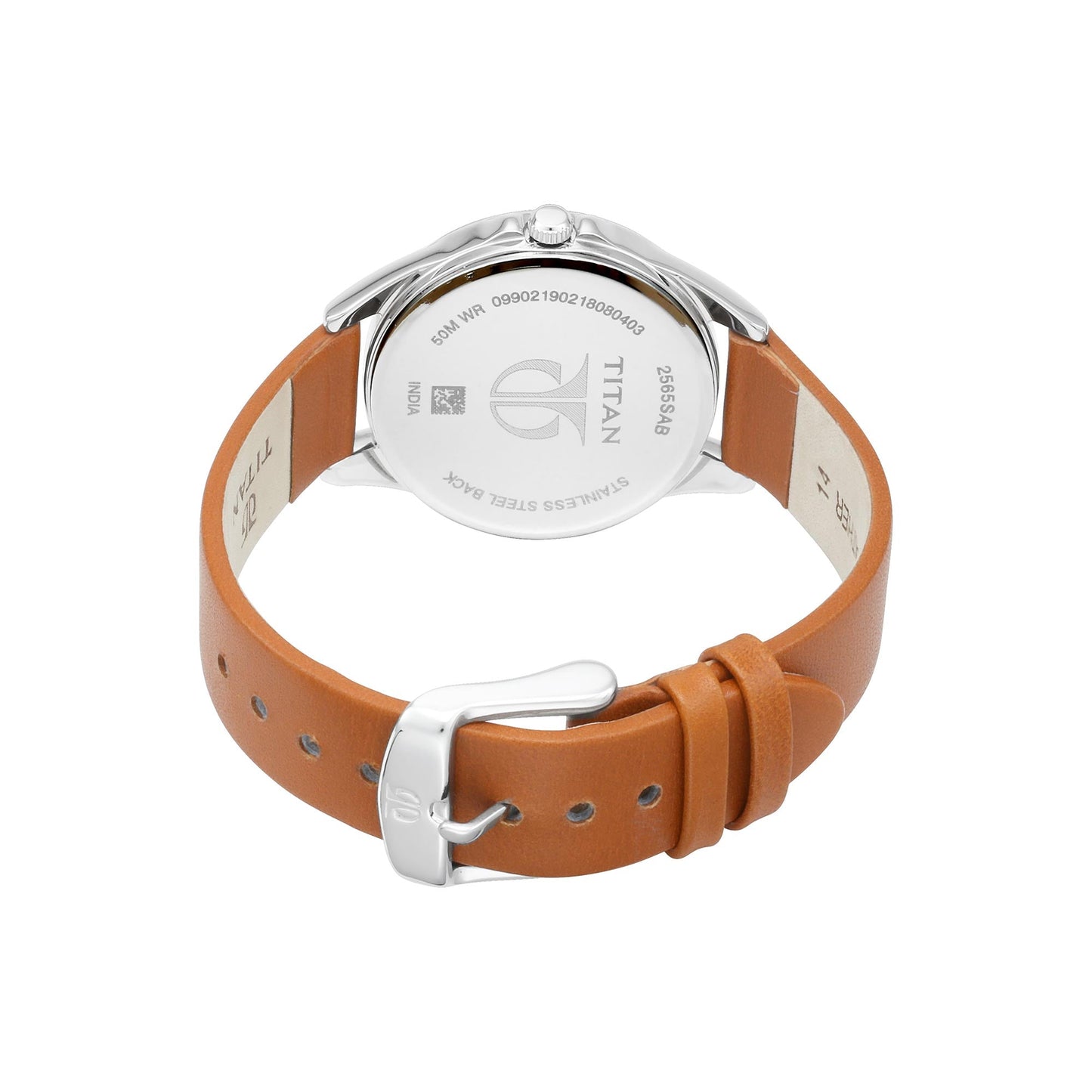 Titan Sparkle White Dial Analog Watch for Women