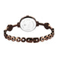 Titan Raga Viva Quartz Analog Rose Gold Dial Brown Metal Strap Watch for Women