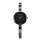 Titan Raga Viva Quartz Analog Black Dial Grey Metal Strap Watch for Women