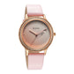 Titan Purple Glam It Up Pink Dial Analog Strap Watch for Women