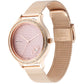 Titan Wander Light Brown Dial Analog Stainless Steel Strap Watch for Women 2634WM04