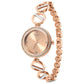 Titan Raga Viva Rose Gold Dial Women Watch With Metal Strap