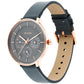 Workwear Silver Dial Grey Stainless Steel Strap Watch