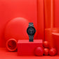 Titan Edge Ceramic Black Dial Analog Ceramic Strap watch for Women