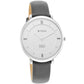 Women Edge Black Dial Black Leather Strap Watch