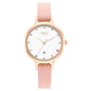 Titan Raga Viva Quartz Analog with Date White Dial Leather Strap Watch for Women 2666WL01