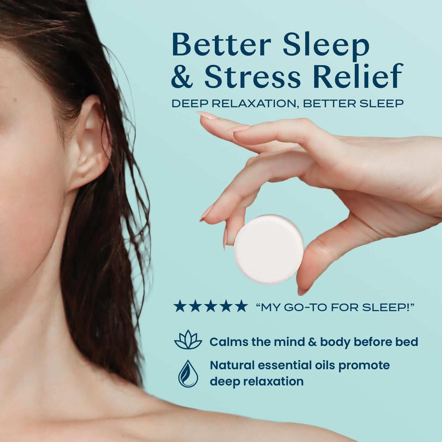 Body Restore 3 Count Shower Steamers for Aromatherapy, Essential Oils, Eucalyptus