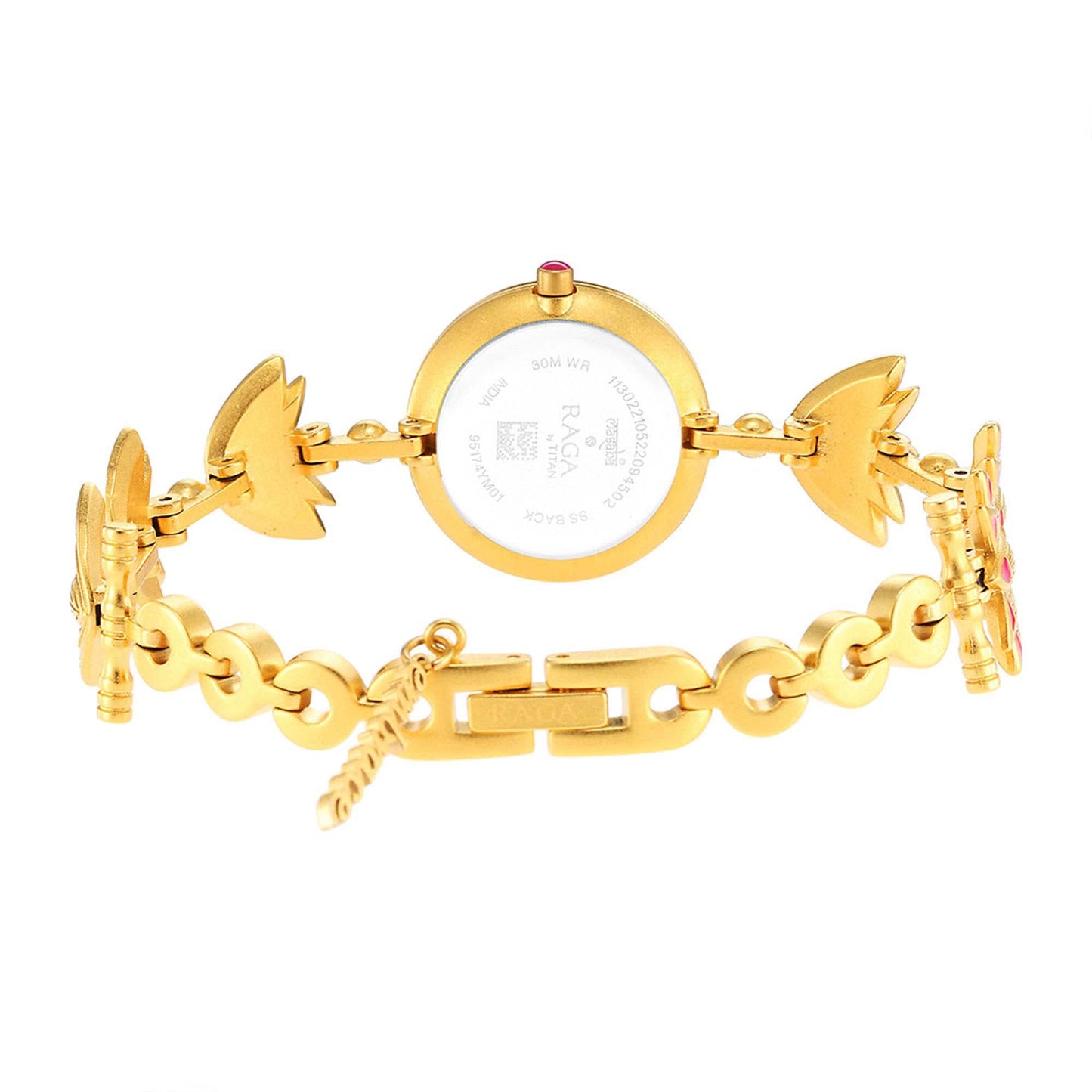 Titan Raga X Masaba Green Dial Analog Steel and Metal Strap watch for Women