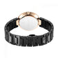 Titan Purple Ceramics Black Dial Analog Ceramic Strap watch for Women