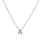 Crystal Initial Necklace
