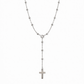 Alessia Lariat Cross Necklace