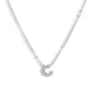 Crystal Initial Necklace