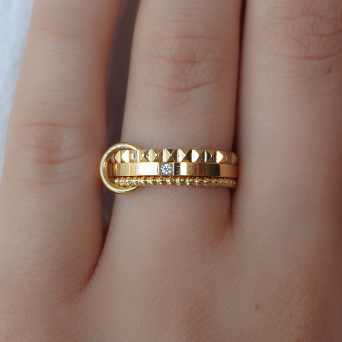 She's a Diva Stacked Ring