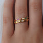 Rainbow's End Ring Set