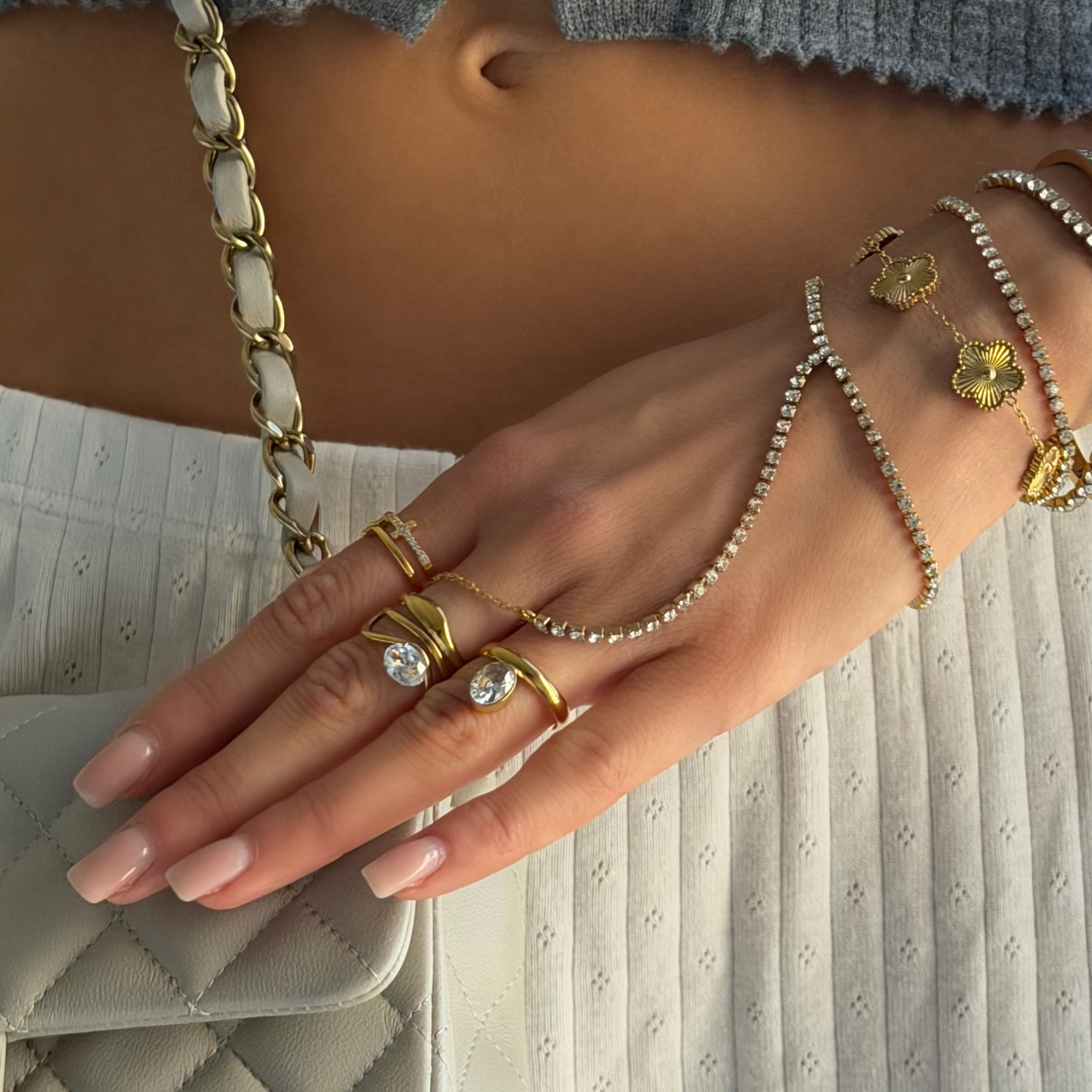 Divine Darling Cross Ring