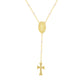 Sacred Glow Lariat Necklace