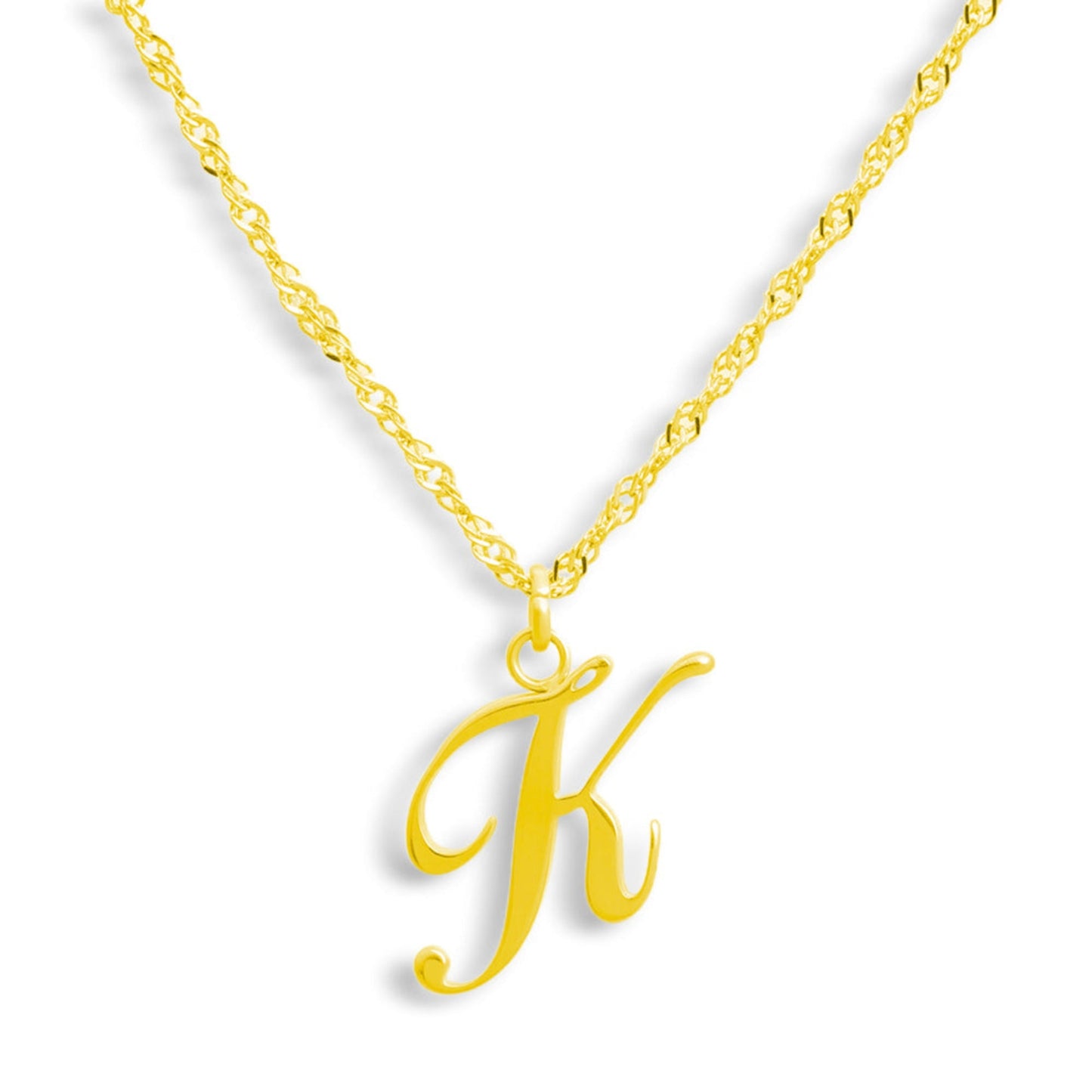 Golden Letter Necklace