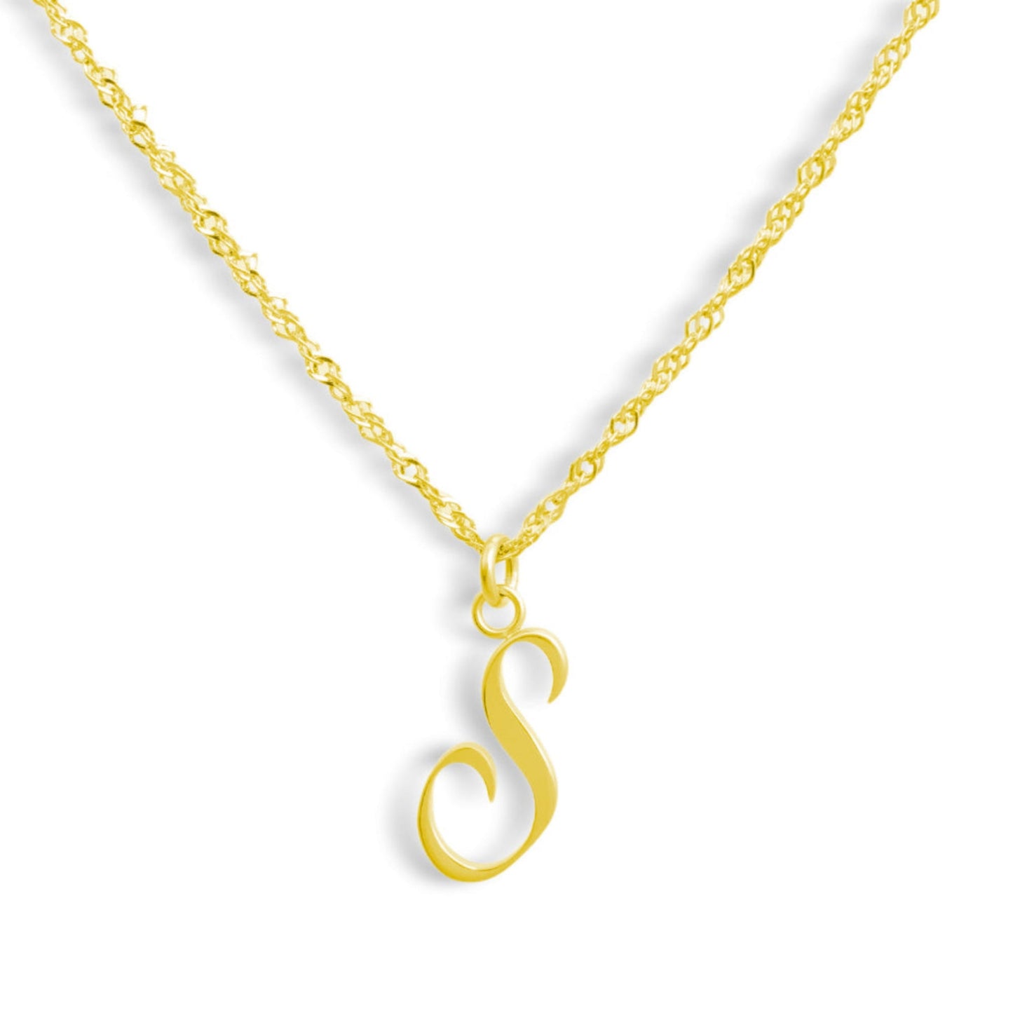 Golden Letter Necklace