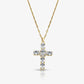 Heavenly Glow Cross Necklace