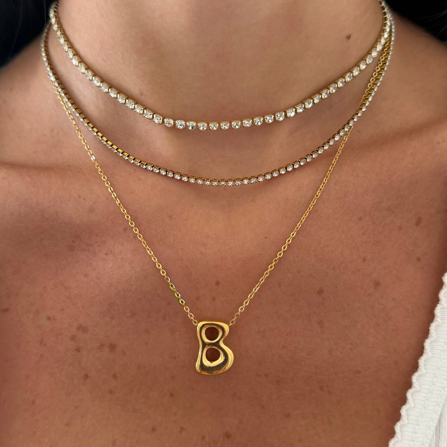 Nena Tennis Necklace