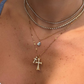 Double Cross Me Necklace