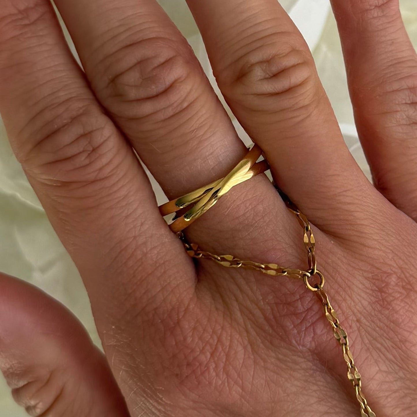 Interlocked Fidget Ring