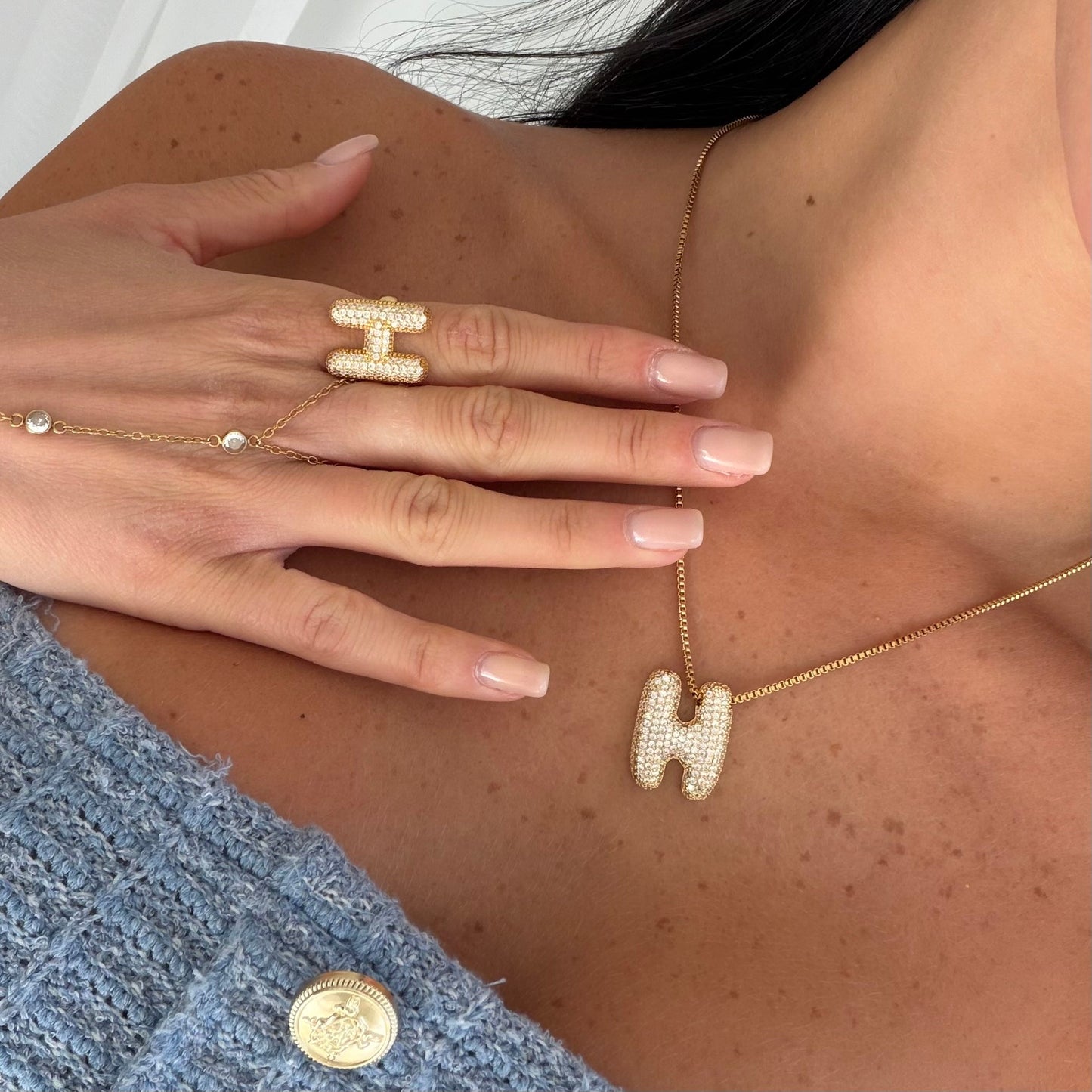 Adore Me Earring, Ring & Necklace Bundle