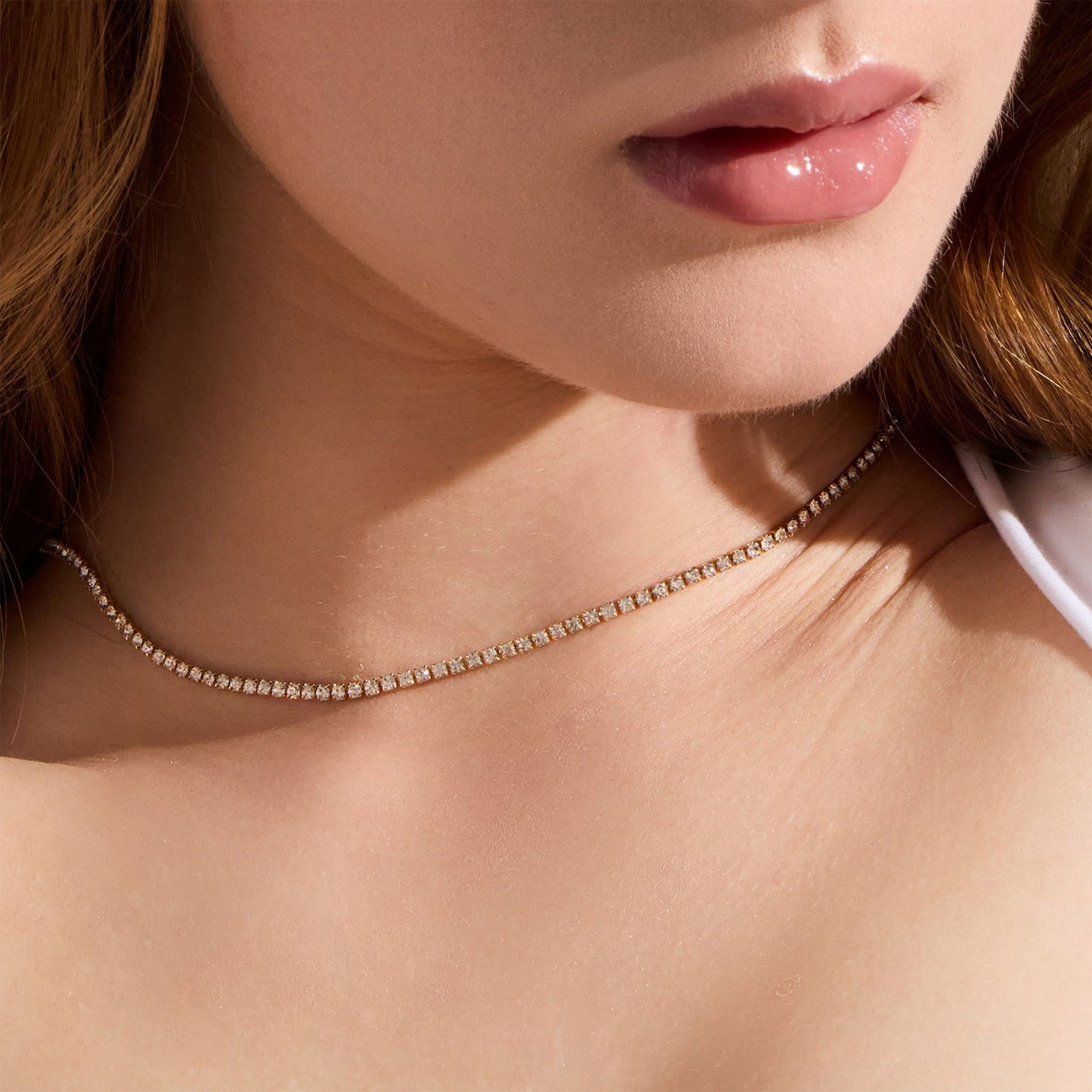 Icy Tennis Necklace