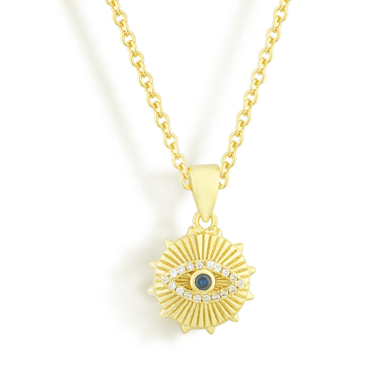 Radiant Eye Necklace