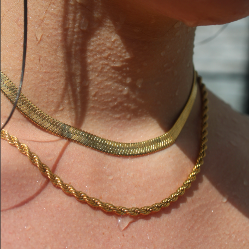 Shining Snake Choker Necklace 3.0