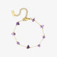 Amethyst Angel Bracelet