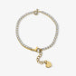 Icy Initial Tennis Bracelet