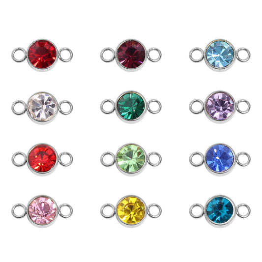 Colorful Birthstone Connection Charm