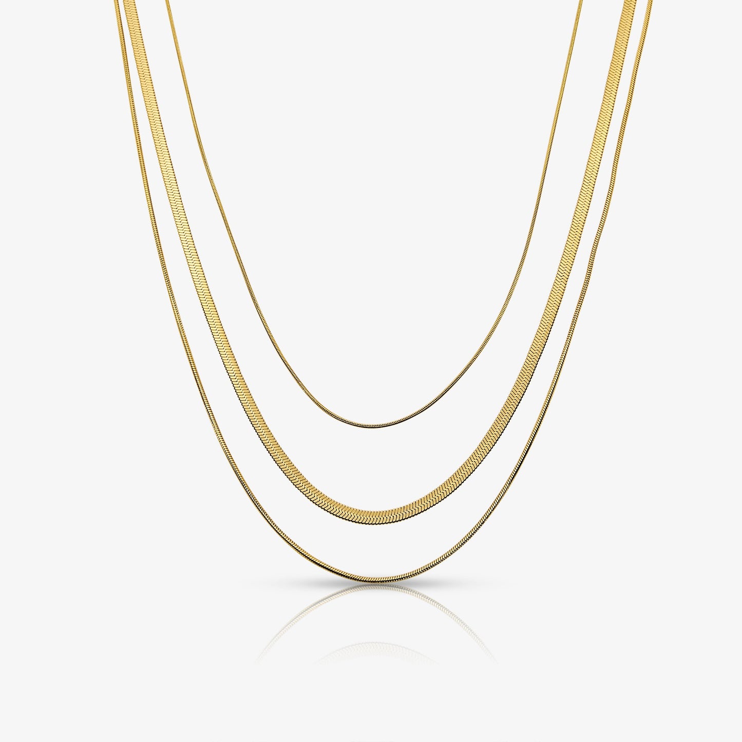Queen Behaviour Triple Layered Necklace