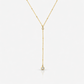 Raindrop Lariat Necklace