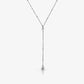 Raindrop Lariat Necklace