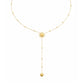 Sunny Glow Lariat Necklace